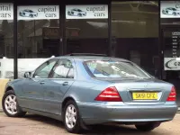 Used Mercedes S320 2001 Blue Sedan