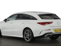 Used Mercedes CLA220 AMG line 2022 White Coupe