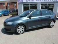 Used Skoda Rapid 90 HP (66 kW) 2017 Grey Hatchback