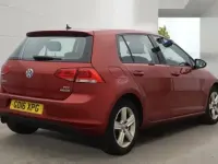 Used VW Golf VII Edition 110 HP (80 kW) 2016 Red Hatchback
