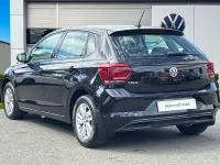 Used VW Polo Edition 95 HP (69 kW) 2019 Black Hatchback