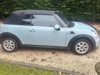 Used Mini Cooper D Cabriolet 112 HP (82 kW) 2013 Blue Cabriolet