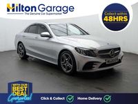 Used Mercedes C200 AMG Line Premium 198 HP (145 kW) 2019 Silver Sedan