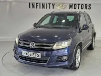 Used VW Tiguan R-line 150 HP (110 kW) 2015 Blue SUV
