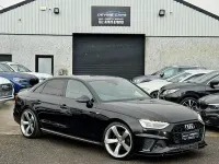 Used Audi A4 Black Edition 163 HP (119 kW) 2021 Black Sedan
