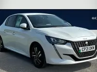 Used Peugeot 208 Allure Premium 75 HP (55 kW) 2021 White Hatchback