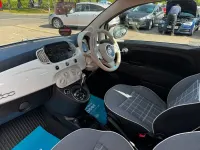 Used Fiat 500 Lounge 69 HP (50 kW) 2019 White Hatchback