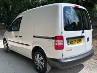 Used VW Caddy 102 HP (75 kW) 2013 White MPV