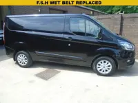 Used Ford Transit Custom Limited 130 HP (95 kW) 2020 Black Van