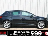Second-hand Seat Leon FR 125 CP (91 kW) 2018 Negru Hatchback