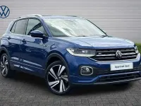 Used VW T-Cross R-line 110 HP (80 kW) 2022 Blue SUV