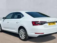 Used Skoda Superb SE L 150 HP (110 kW) 2023 Moon white metallic