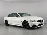 Used BMW 420 Cabriolet M Sport 2014 White Cabriolet