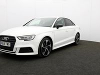 used Audi A3 3 1.5 TFSI CoD 35 Black Edition Saloon 4dr Petrol S Tronic Euro 6 (s/s) (150 ps) S Line Body Saloon