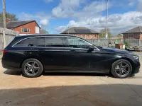Used Mercedes E220 AMG line 2023 Black Estate