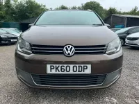 Used VW Touran SE 105 HP (77 kW) 2010 Brown MPV