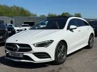 Used Mercedes CLA250e Shooting Brake AMG line 218 HP (160 kW) 2021 White Estate