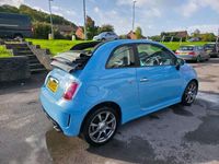 Used Abarth 595 2015 Blue Hatchback