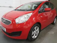 Used Kia Venga 2010 Red Hatchback