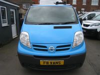 used Nissan Primastar 2.0 DCI 115BHP LWB EX BRITISH GAS NO VAT