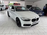 Used BMW 118 Sport Line 2019 White Hatchback