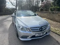 Used Mercedes E250 204 HP (150 kW) 2012 Silver Cabriolet