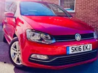 Used VW Polo SE 2016 Red Hatchback