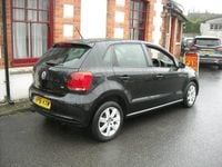 Used VW Polo Match 85 HP (62 kW) 2011 Black Hatchback