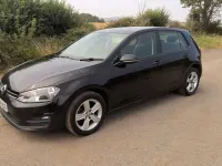 Used VW Golf VII Match 105 HP (77 kW) 2015 Black Hatchback