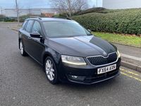 Used Skoda Octavia Elegance 150 HP (110 kW) 2015 Black Estate