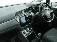 Used VW Touran Family 150 HP (110 kW) 2021 White MPV