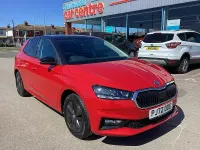 Used Skoda Fabia Colour Edition 93 HP (68 kW) 2022 Red Hatchback