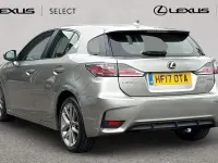Used Lexus CT200h Executive Line 136 HP (100 kW) 2017 Silver Hatchback