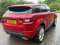 Used Land Rover Range Rover evoque HSE Dynamic 2016 Red SUV