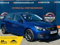 Used Peugeot 308 Allure 2018 Blue Hatchback