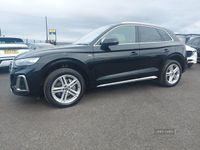 Begagnad Audi Q5 S-Line 2021 Svart SUV