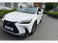 Used Lexus NX350h 245 HP (180 kW) 2022 Sonic white SUV