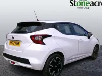 Used Nissan Micra Acenta 92 HP (67 kW) 2022 White Hatchback