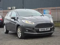 Used Ford Fiesta Titanium 95 HP (69 kW) 2016 Grey Hatchback