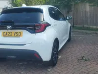 Used Toyota Yaris Design 2022 White Hatchback