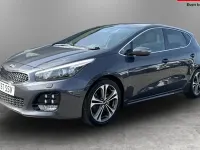Used Kia Ceed GT-Line S 136 HP (100 kW) 2017 Silver Hatchback