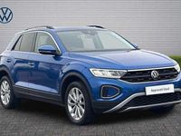 Used VW T-Roc Match 115 HP (84 kW) 2024 Blue SUV