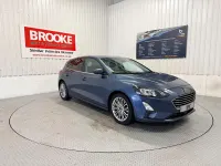 Used Ford Focus Titanium X 125 HP (91 kW) 2020 Blue Hatchback