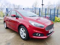 Used Ford S-MAX Titanium 150 HP (110 kW) 2017 Red MPV