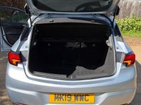 Used Vauxhall Astra Elite 150 HP (110 kW) 2019 Silver Hatchback