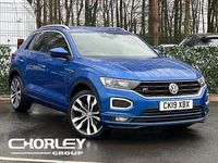 Used VW T-Roc R-line 115 HP (84 kW) 2019 Blue SUV