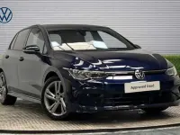 Used VW Golf VIII R-line 150 HP (110 kW) 2022 Blue Hatchback