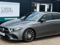 Used Mercedes A35 AMG Premium 306 HP (225 kW) 2021 Grey Hatchback