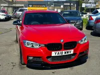 Used BMW 320 M Sport 2018 Red Sedan