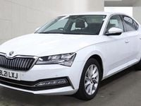 Used Skoda Superb SE Technology 2021 White Hatchback